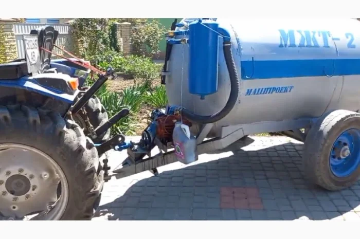 Бочка МЖТ-2 асенізаційна з розкидачем- фото № 2