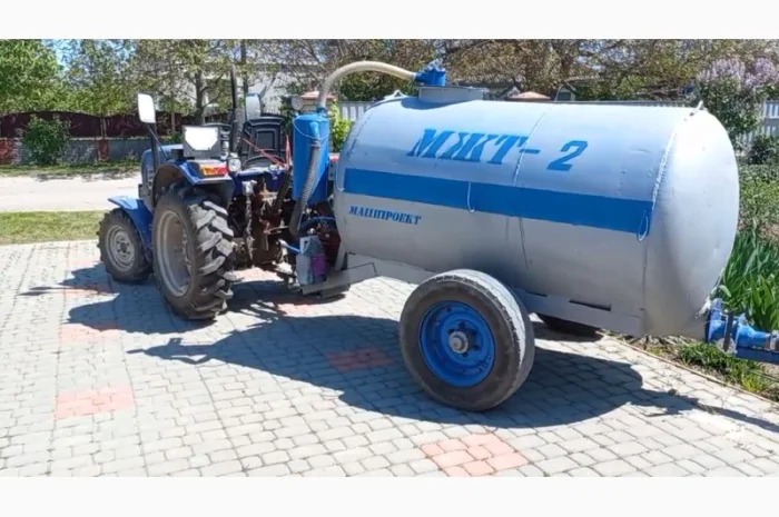 Бочка МЖТ-2 асенізаційна з розкидачем- фото № 5