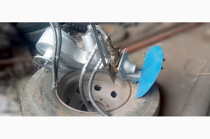 Насос+мішалка+розкидач для Бочки МЖТ для навозу- фото № 6