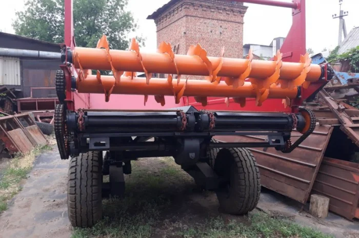 Навозо розкидач, разбрасыватель минеральных удобрений ПРТ-7, РОУ- фото № 5