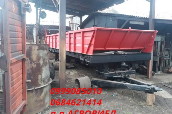 Навозо розкидач, разбрасыватель минеральных удобрений ПРТ-7, РОУ- фото № 8