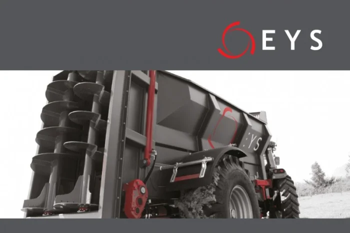 Трейлер для распределения твердого навоза EYS- фото № 1