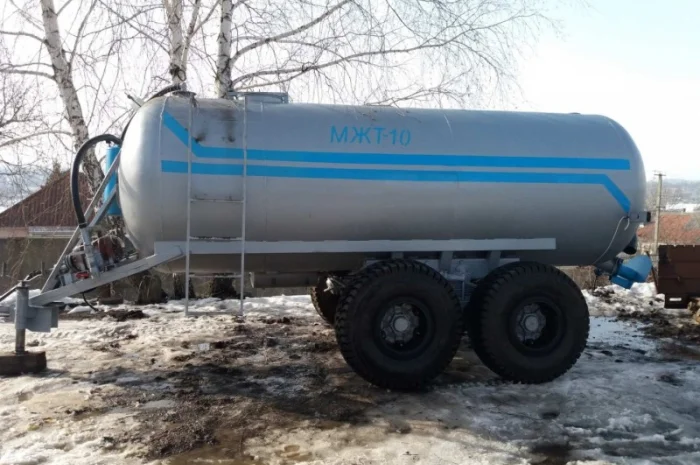 Бочка-розкидач навозу МЖТ-10 вакумна- фото № 1