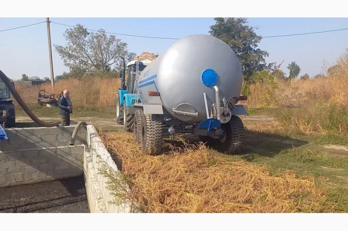 Бочка МЖТ-12 навозу має мішалку + розкидач 12м- фото № 4