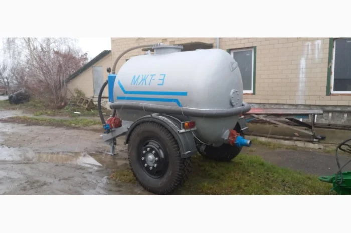 Бочка для стоків МЖТ-3 (3м3) з вакумною установкою- фото № 2