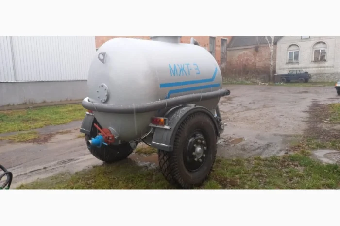 Бочка для стоків МЖТ-3 (3м3) з вакумною установкою- фото № 3