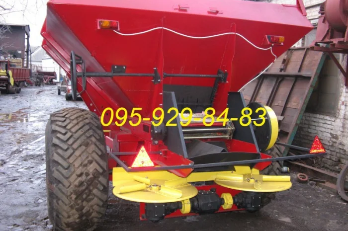 Розкидач мінерального добрива МВУ-6- фото № 1