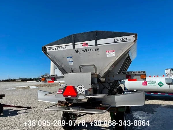 Бункер-разбрасыватель минеральных удобрений New Leader L3030 G4- фото № 5