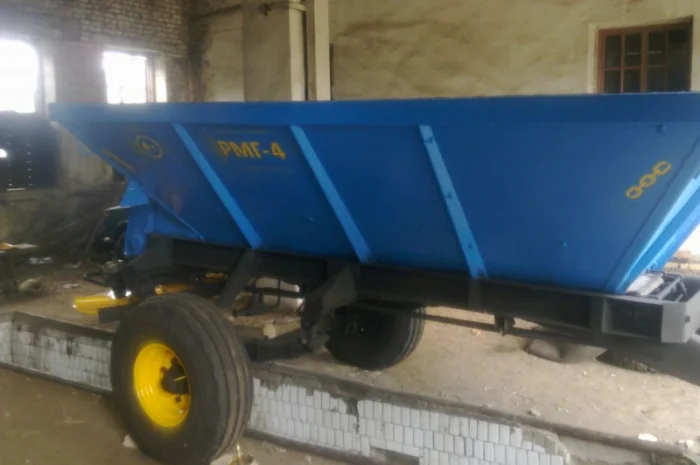 РМГ-4, РУМ-4 МВУ 5, МВУ 6, МВУ 8 Разбрасыватель минеральных удобрений - Песка, Мела- фото № 2