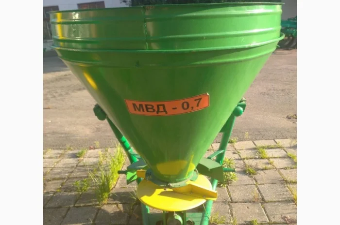 Розкидач добрив, навісний, МВД-0, 7, новий, виробництво, оригінальна продукція- фото № 1