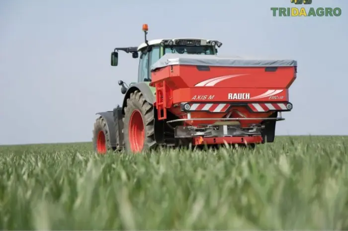 Разбрасыватель удобрений rauch axis m30.2 emc varisрread pro (2022)- фото № 1