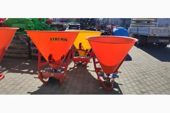 Лійка РУМ розкидач міндобрив пластик, метал 500кг- фото № 4