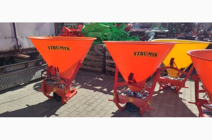 Лійка РУМ розкидач міндобрив пластик, метал 500кг- фото № 6