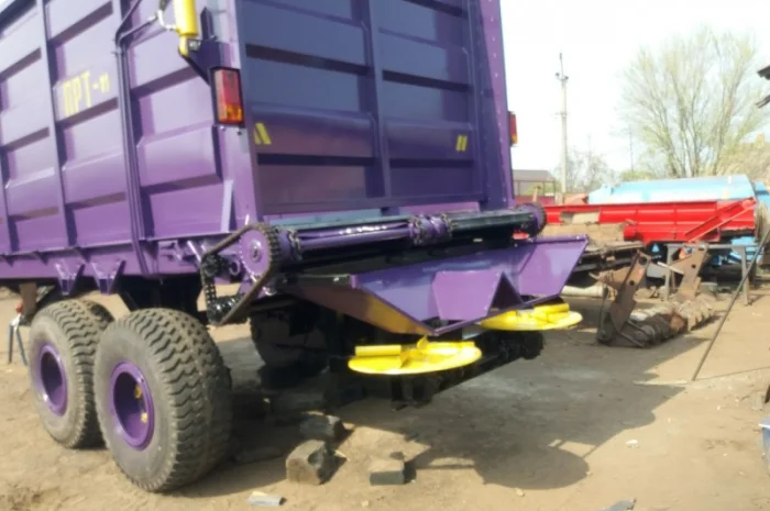 ПРТ-10. Разбрасыватель торфа, гипса, куриный помет- фото № 1