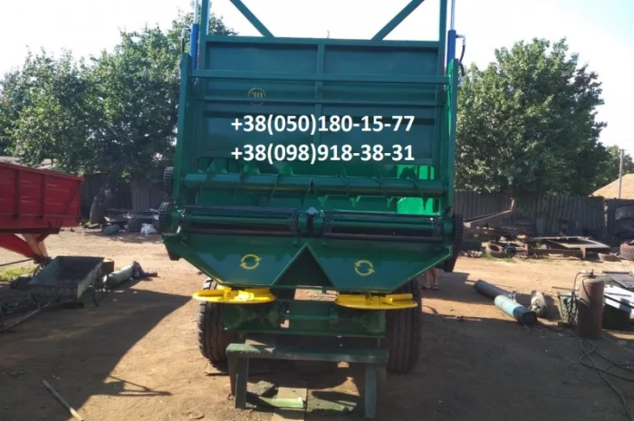 Разбрасыватель удобрений, внесения удобрений, куриный помет- фото № 5