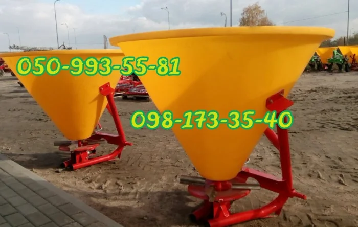 Розкидач добрив, Jar Met 500 л, лійка на 500 кг- фото № 1