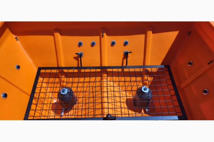 Новий навісний розкидач добрив DEXWAL TORNADO DUO 850/1200- фото № 3