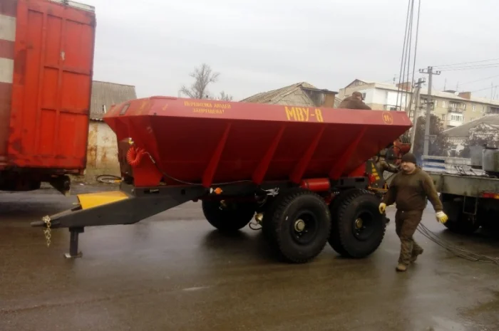 МВУ-8 РУМ 8 розбрасыватель минеральных удобрений- фото № 2