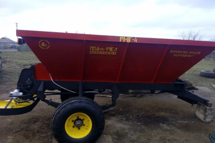 Разбрасыватель минеральных удобрений, песка РМГ4, РУМ4- фото № 7