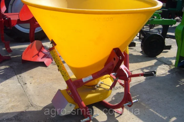Разбрасыватель удобрений садовый разбрасыватель садовой 500 кг Jar-Met Польша- фото № 5