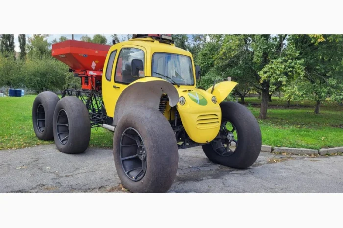 Розкидач мінеральних добрив самохідний РМД "Капелька-У" б/в- фото № 1