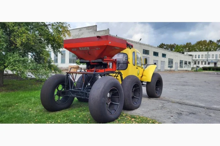 Розкидач мінеральних добрив самохідний РМД "Капелька-У" б/в- фото № 2