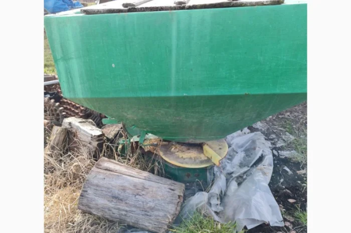 Розкидач міндобрива на дві тарілки- фото № 2