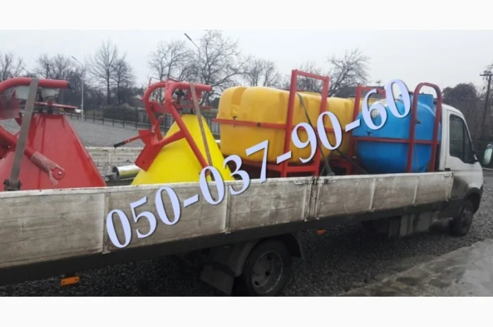 Разбрасыватель удобрений Jar Met 500 л. (метал-пластик бак) Польша Разбрасыватель- фото № 2