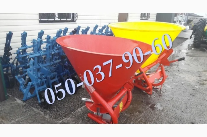 Разбрасыватель удобрений Jar Met 500 л. (метал-пластик бак) Польша Разбрасыватель- фото № 6