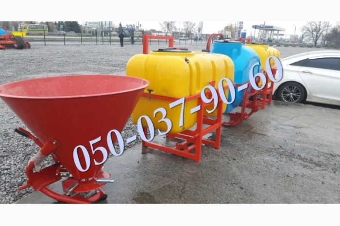 Разбрасыватель удобрений Jar Met 500 л. (метал-пластик бак) Польша Разбрасыватель- фото № 7