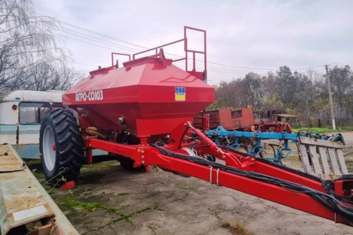 Бункер насінневий Агро-Союз SW 12100 (2-х секційний) з системою внесення добрив- фото № 9