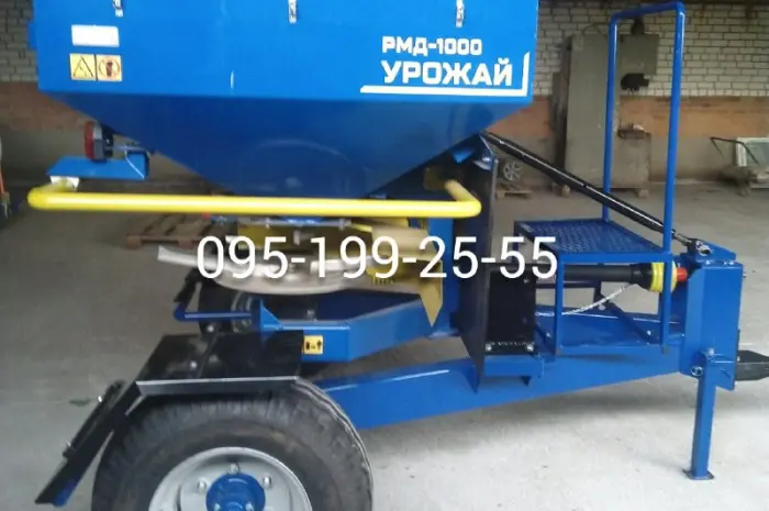Візок для РМД-1000; візок розкидача мінеральних добрив на 1000-1100кг- фото № 1