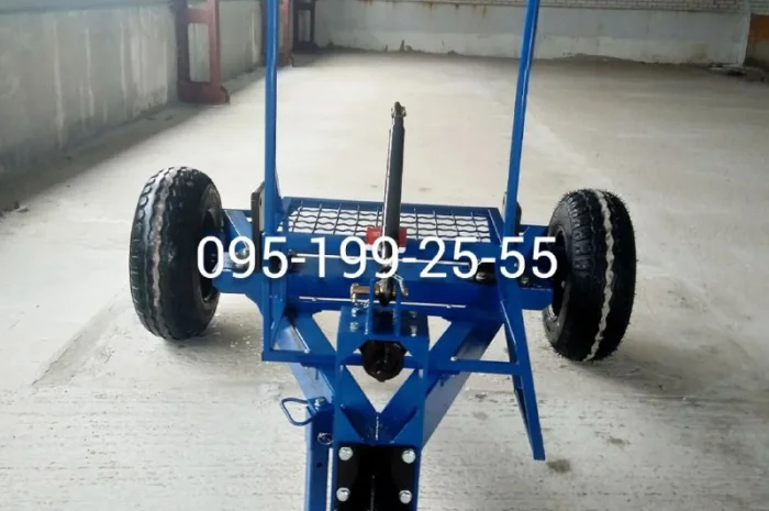 Візок для РМД-1000; візок розкидача мінеральних добрив на 1000-1100кг- фото № 3