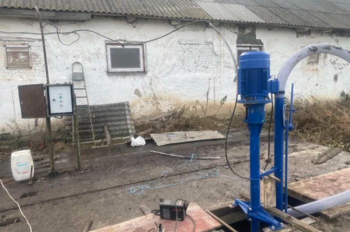 Насос-мішалка для навозних лагун, плаває перемішує закачує бочки МЖТ- фото № 3