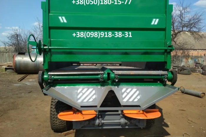 ПРТ-7.Разбрасыватель органических удобрений, куриного помета- фото № 1