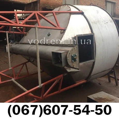 Силос, бункер со шнеком для сыпучих материалов и зерновых- фото № 19