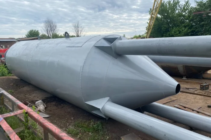 Силос, бункер со шнеком для сыпучих материалов и зерновых- фото № 18