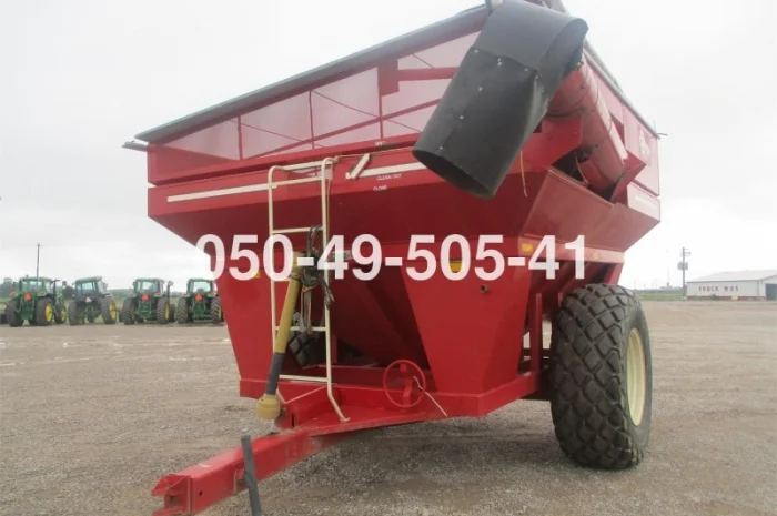 Бункер перегрузчик зерна прицеп зерновой E-Z 710 Trail б/у из США- фото № 3