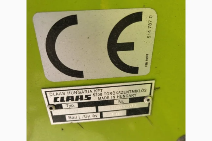 Жатка зернова Claas C600 (2011)- фото № 7