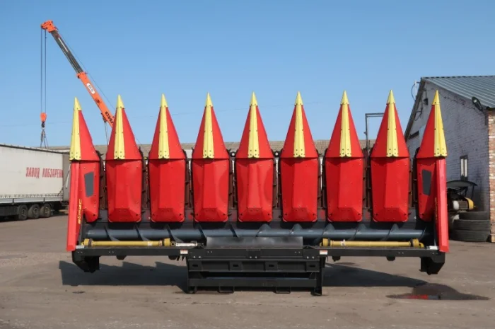 Жатка кукурудзяна Olimac Drago 2 б/у 8-рядна Італія. Жниварка для кукурудзи- фото № 3