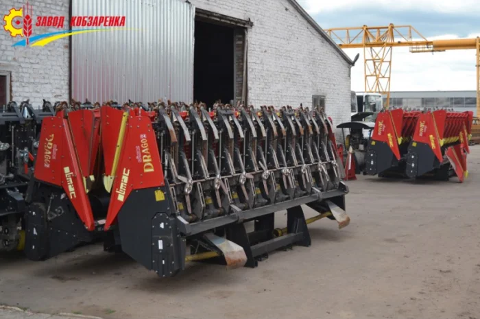 Жатка кукурудзяна Olimac Drago 2 б/у 8-рядна Італія. Жниварка для кукурудзи- фото № 5