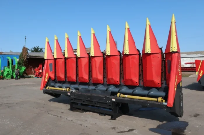 Жатка кукурудзяна Olimac Drago 2 б/у 8-рядна Італія. Жниварка для кукурудзи- фото № 2