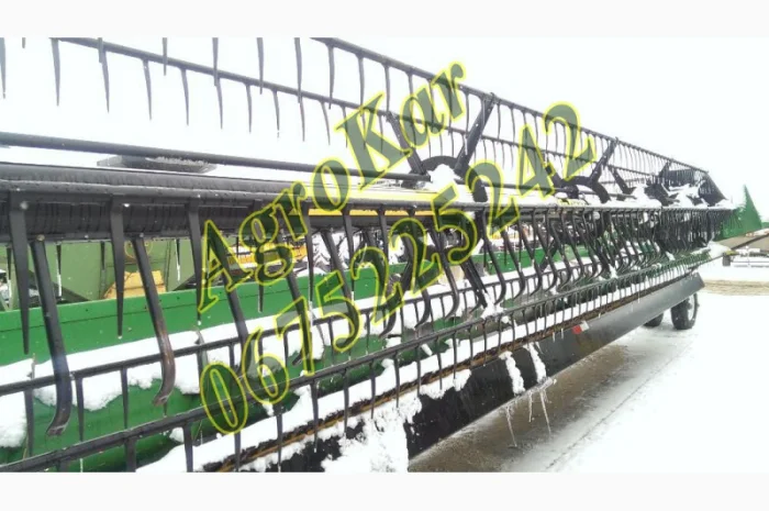 Зерновая жатка JOHN DEERE 930 flex шириной захвата 9.1 м с пневматическим наддувом- фото № 1