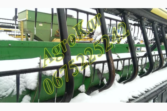 Зерновая жатка JOHN DEERE 930 flex шириной захвата 9.1 м с пневматическим наддувом- фото № 2