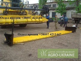 Жатки продажа ремонт для кукурузы подсолнечника рапса горчицы стол лифтера- фото № 2