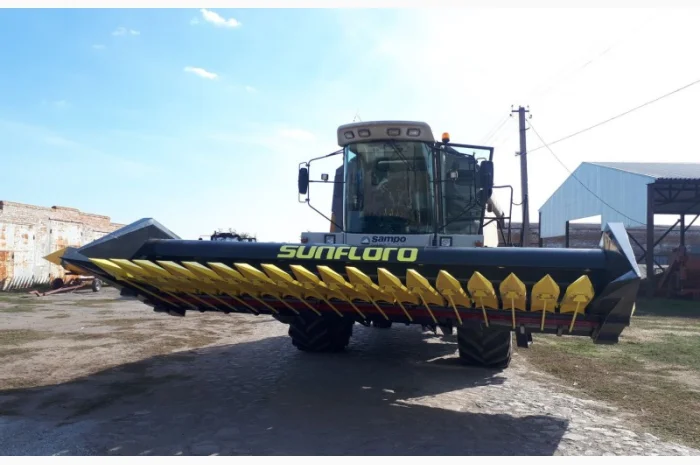 Жатка для уборки подсолнечника Sunfloro Shaft 7.4м- фото № 6