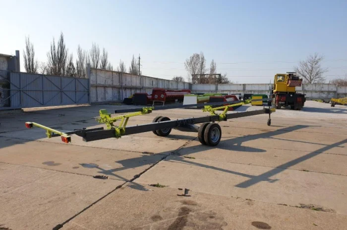 Тележка для транспортировки жаток «CARELLO» (одноосная) 7.6м- фото № 5