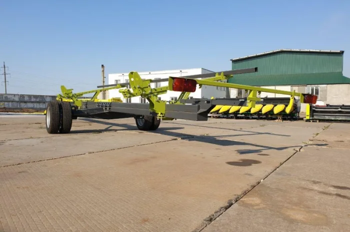 Тележка для транспортировки жаток «CARELLO» (одноосная) 7.6м- фото № 2