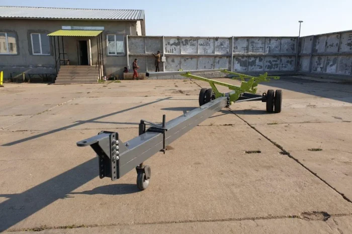 Тележка для транспортировки жаток «CARELLO» (одноосная) 7.6м- фото № 4