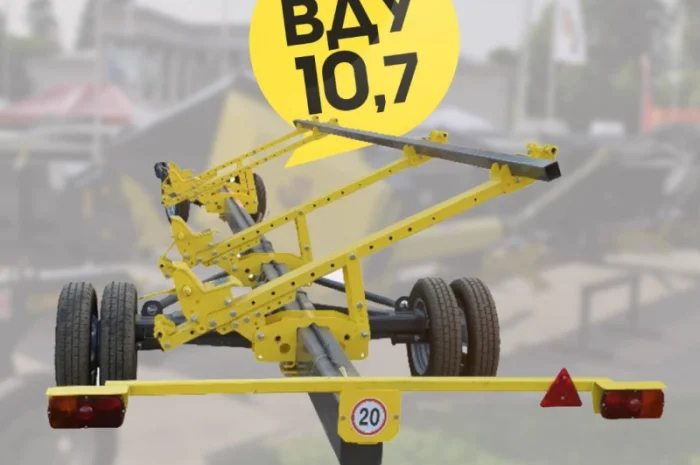 Тележка для транспортировки жаток «CARELLO-2» (двуосная) 10.7м- фото № 1